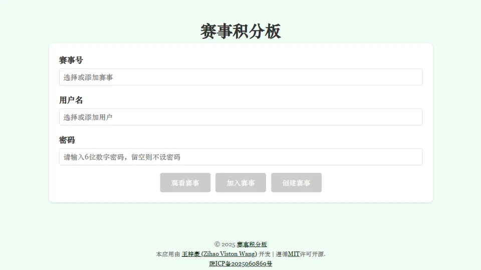 Code sharing | Scoreboard